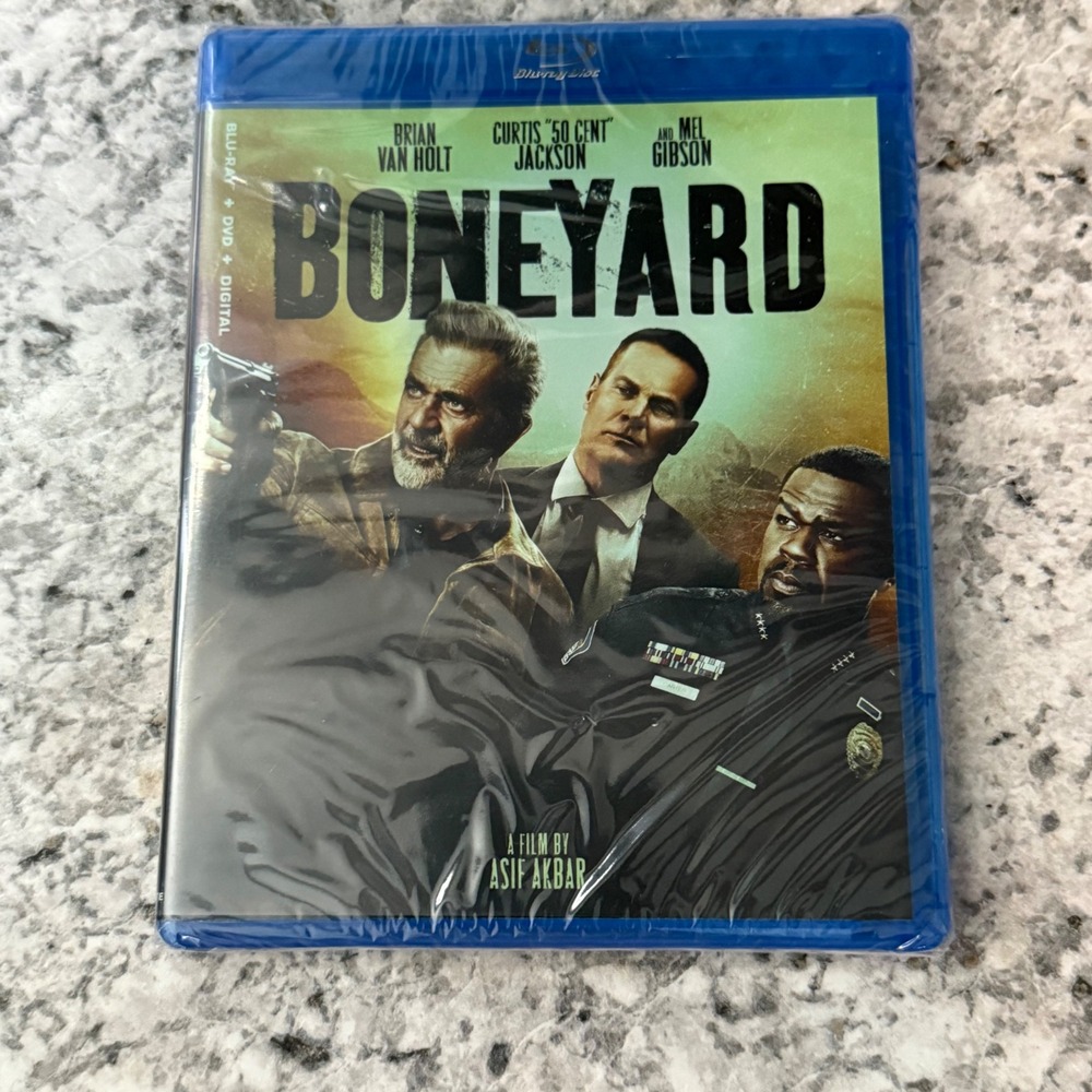 Boneyard‎ Blu-ray + DVD + Digital HD Brian Van Holt Curtis 50 Cent Jackson